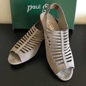 Paul Green Trisha Sandal in Grey, US 9, UK 6.5